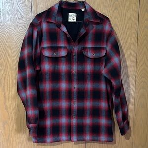 RedHead Men's Classic Plaid Shirt Jacket men’s S flannel fleece lined button
